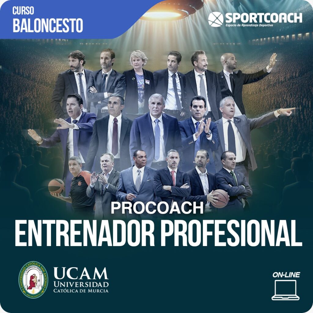 Curso entrenador profesional de baloncesto PROCOACH