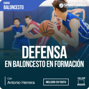 Defensa baloncesto en formacion Youth