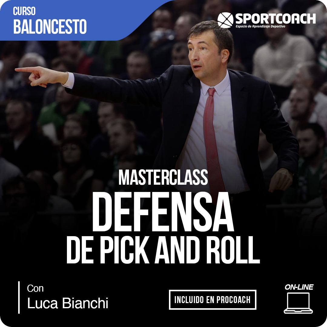 Defensa pick and roll Baloncesto Procoach LUCA BIANCHI