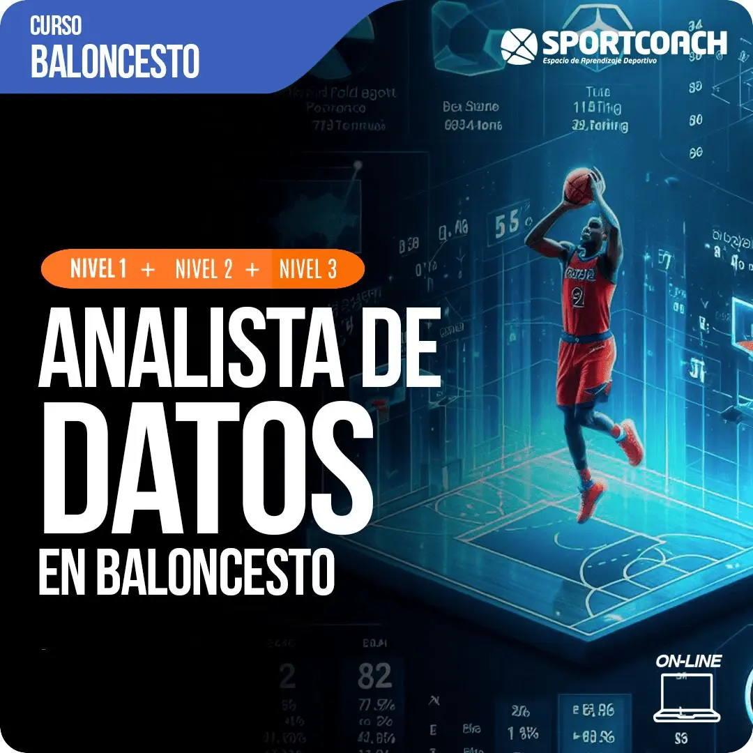pack cursos analista de datos en baloncesto 1 2 y 3