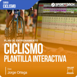Plan de Entrenamiento de ciclismo. Plantilla interactiva