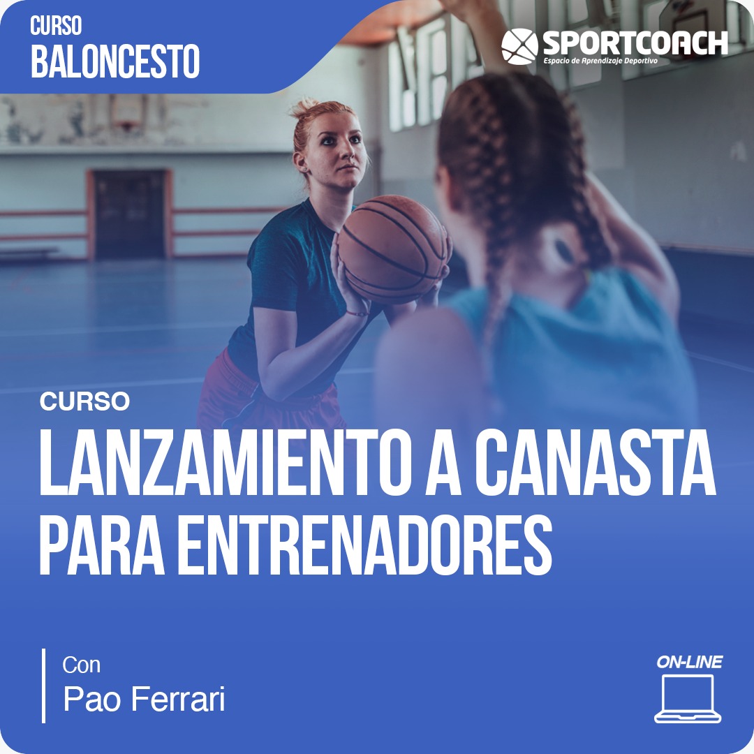 Lanzamiento a canasta en baloncesto para entrenadores