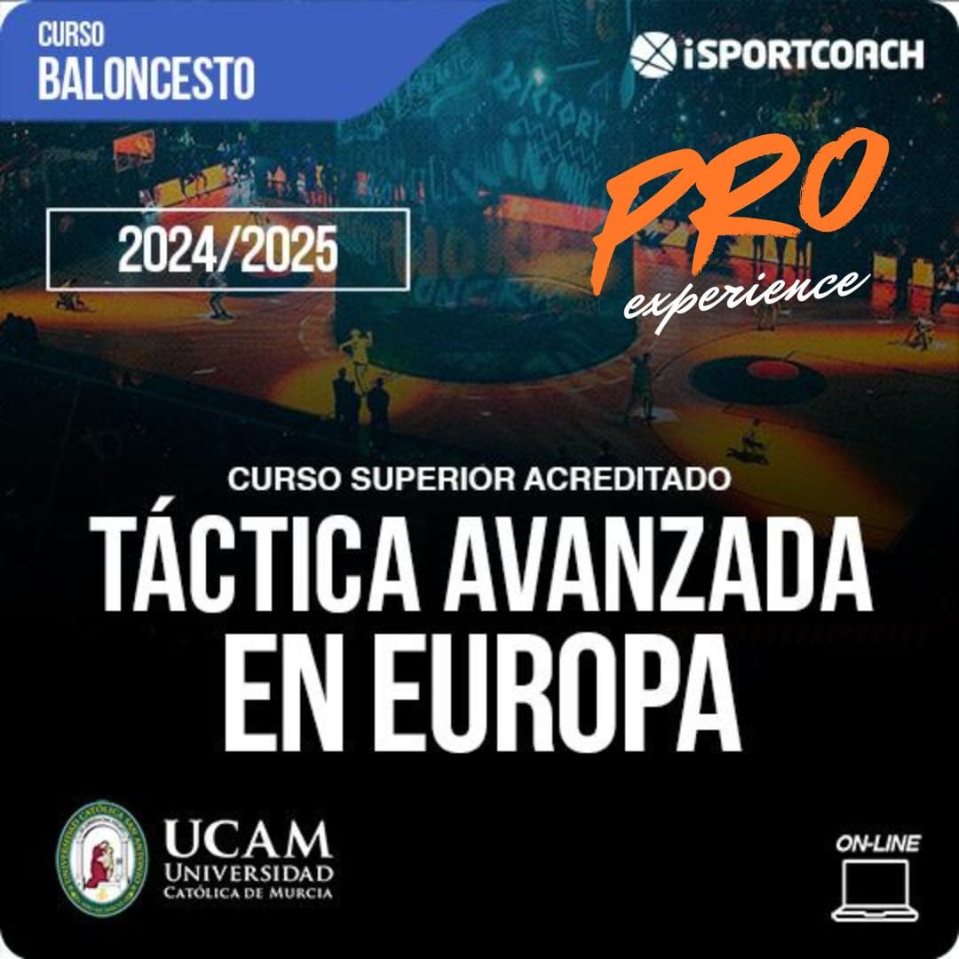 PRO EXPERIENCE Curso Táctica de Baloncesto en Europa