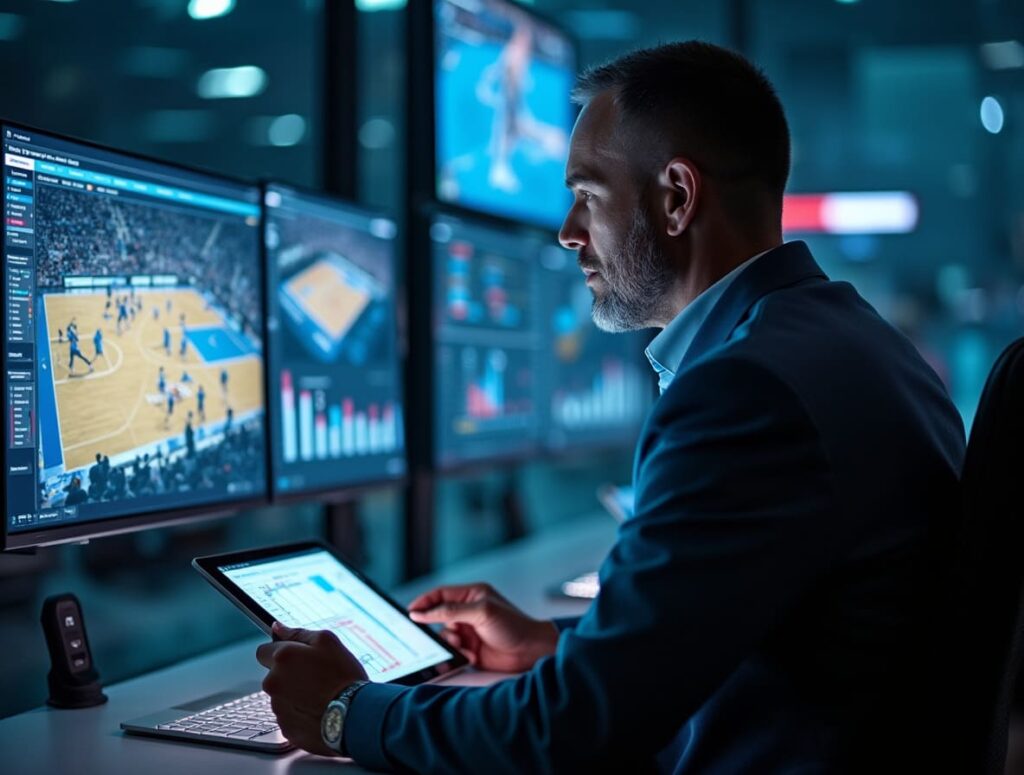 entrenador ayudante de baloncesto