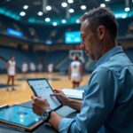 entrenador ayudante de baloncesto