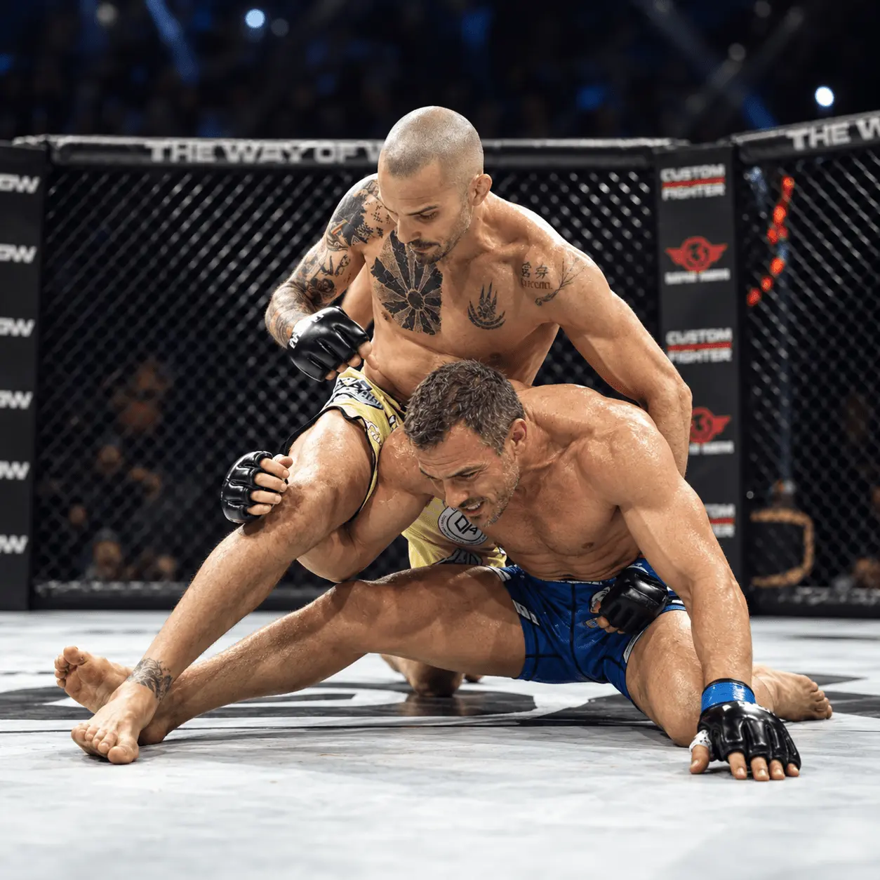 Entrenamiento profesional de MMA